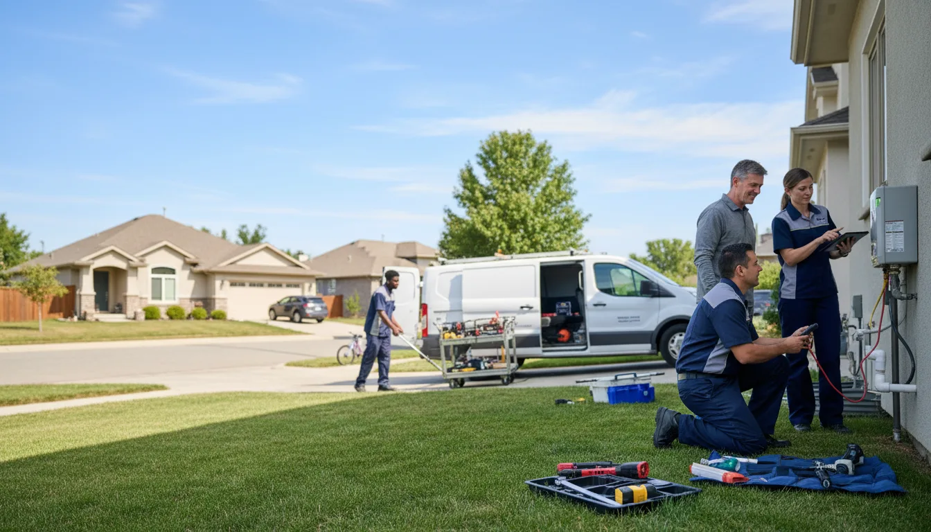 Tankless water heater service in Cascade, ID